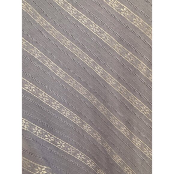 Liz Claiborne Sleeveless Pleated Dress w/Sheer Sash Size 14 Lavender Fit & Flare - Picture 2 of 6